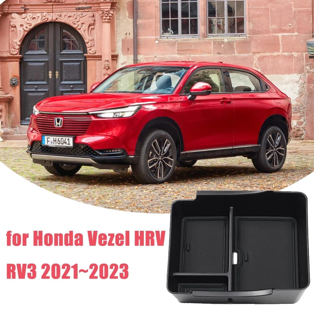 Scatola portaoggetti bracciolo centrale per Honda Vezel HR-V HRV RV 2021 2022 2023 Console centrale Articoli vari Imballaggio Scatola portaoggetti Accessori