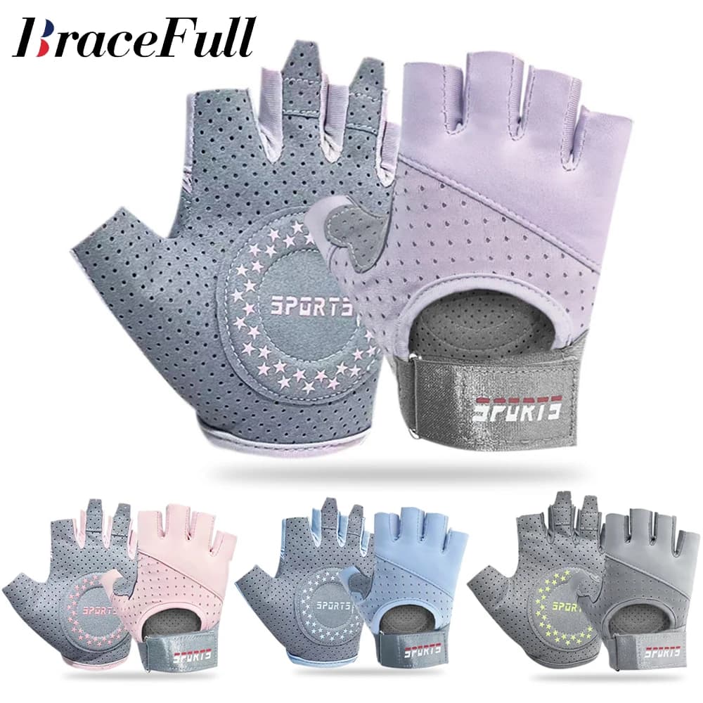1 pair of breathable training gloves, weight lifting gloves for gym, cycling, exercises, fitness and training, with excellent grip