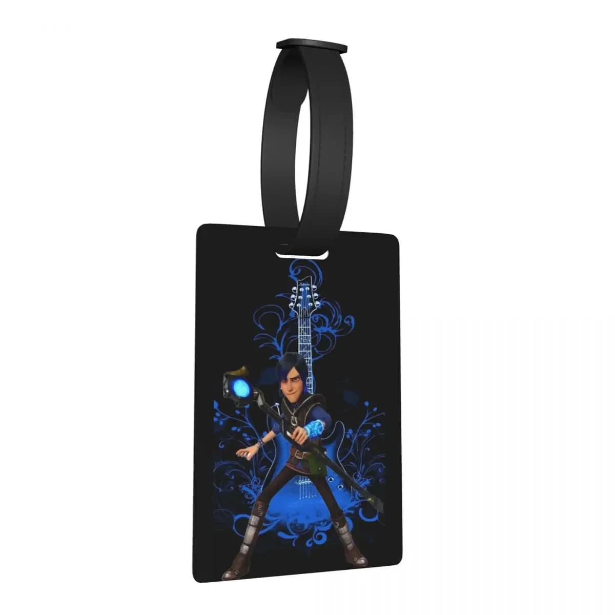 Cartoon TrollHunters Etichette per bagagli Accessori per valigie Viaggi Bagagli portatili Etichetta d'imbarco Porta etichette ID Nome Indirizzo