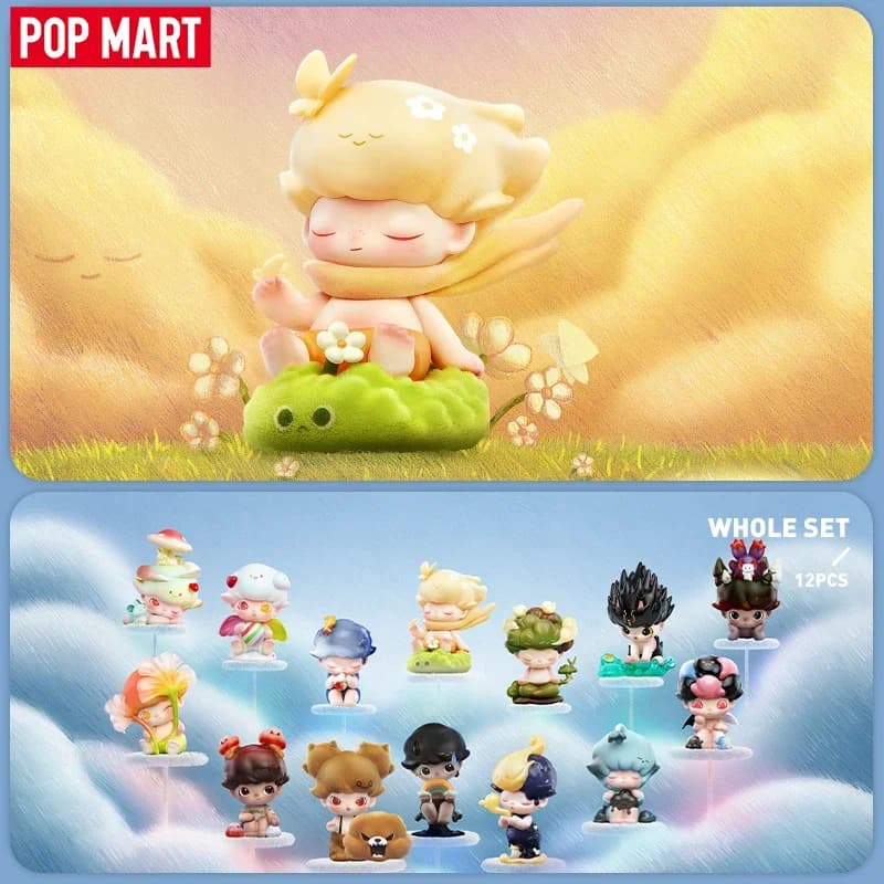 POP MART Dimoo By Your Side Series Blind Box Mystery Box Guess Bag Giocattoli Bambola Carina Anime Figure Ornamenti da Scrivania Collezione Regalo