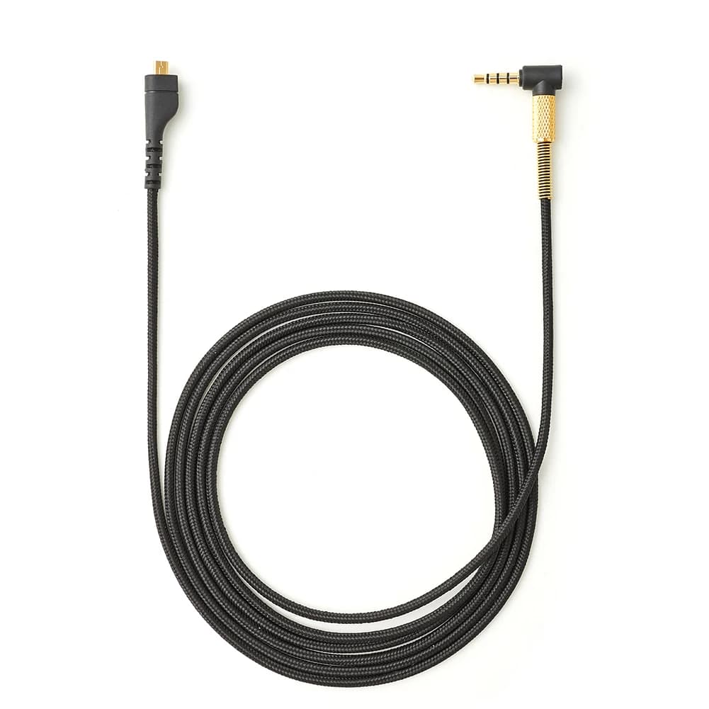 Cavo intrecciato Micro USB da 3,5 mm AUX da 2 m, cavo audio per cuffie da gioco, cavo di prolunga sostitutivo per SteelSeries Arctis 3 5 7 Pro
