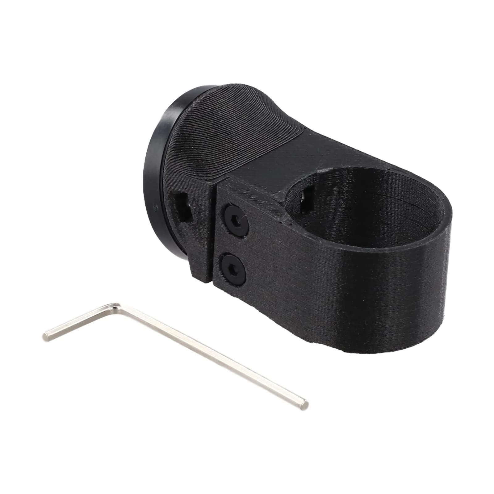 Supporto per luce da bicicletta da 27,2 mm, accessori per bici, installazione facile, design integrato, aspetto elegante, accessorio