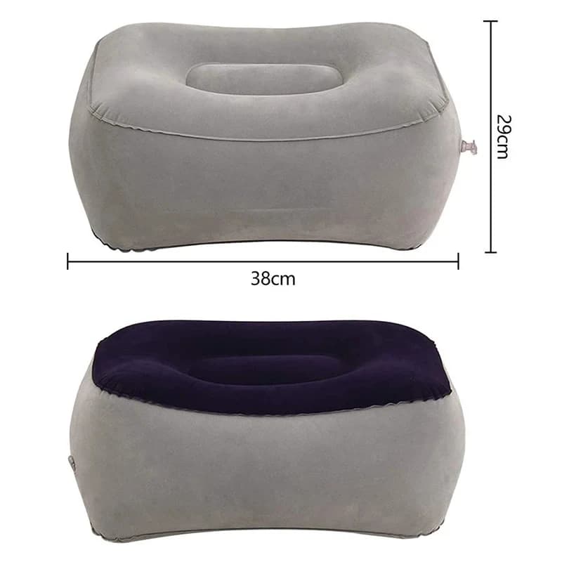Cuscino Multifunzionale Toughage, Cuscino Gonfiabile per Supporto in Diverse Posizioni, Cuscino ad Aria Triangolare, Cuscino per Giochi Notturni Esotici