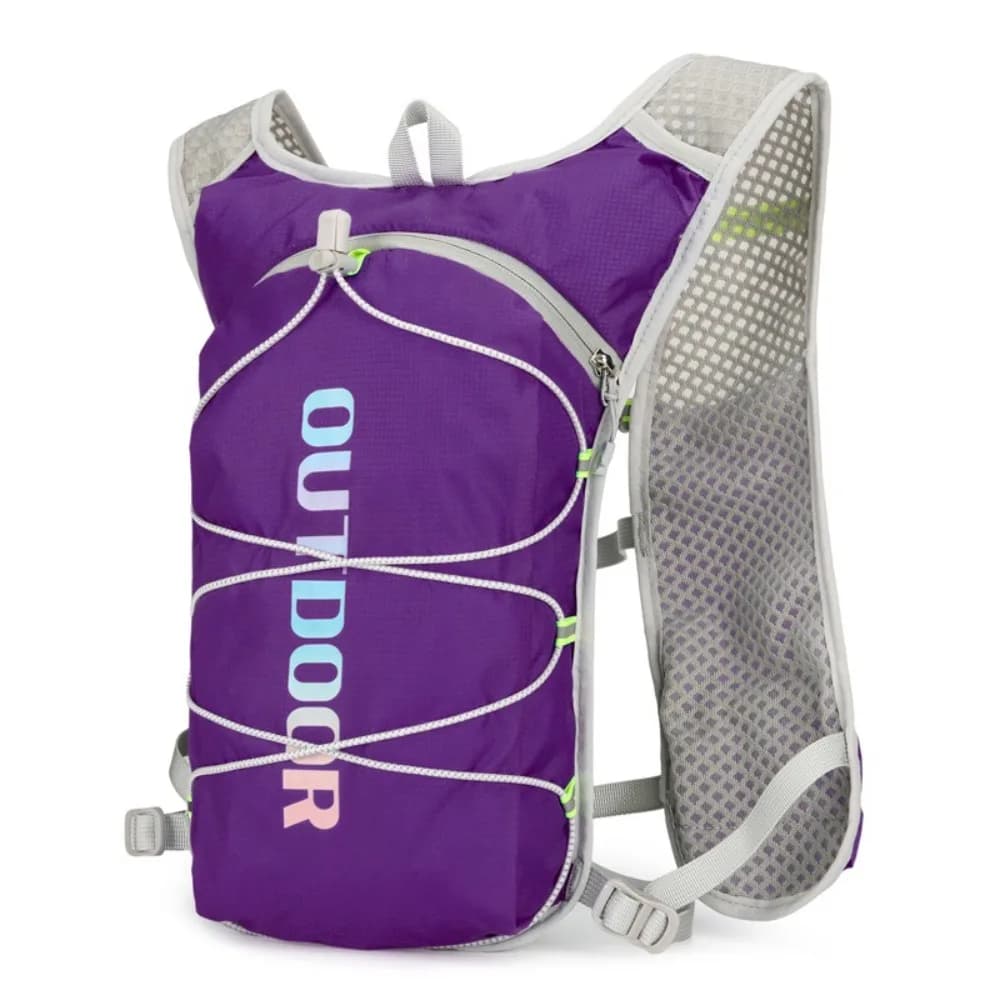 Breathable Ultralight Breathable Padded Vest for Running with Multiple Pockets, Comfortable Hydrating Vest for Jogging