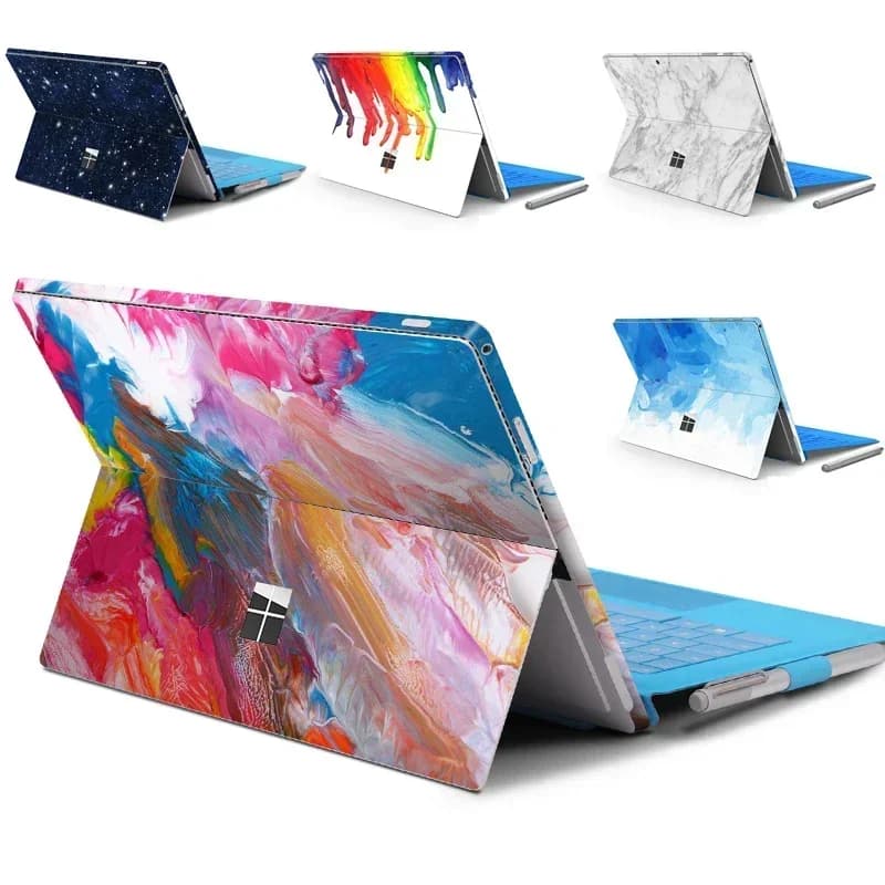 Adesivi dipinti per laptop per laptop Microsoft Surface Book Pro 2 3 5 6 7 8 9 Go 12" 13,5" 15" Notebook PC