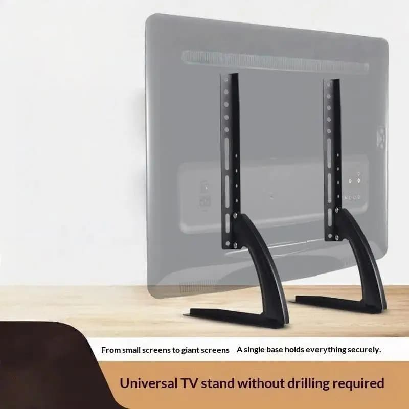 Adjustable TV Stand Mount, Universal TV Stand Bracket For 14 To 45/32 To 75in Monitor Flat Screen TVs, TV Legs, Holds Up To 30KG