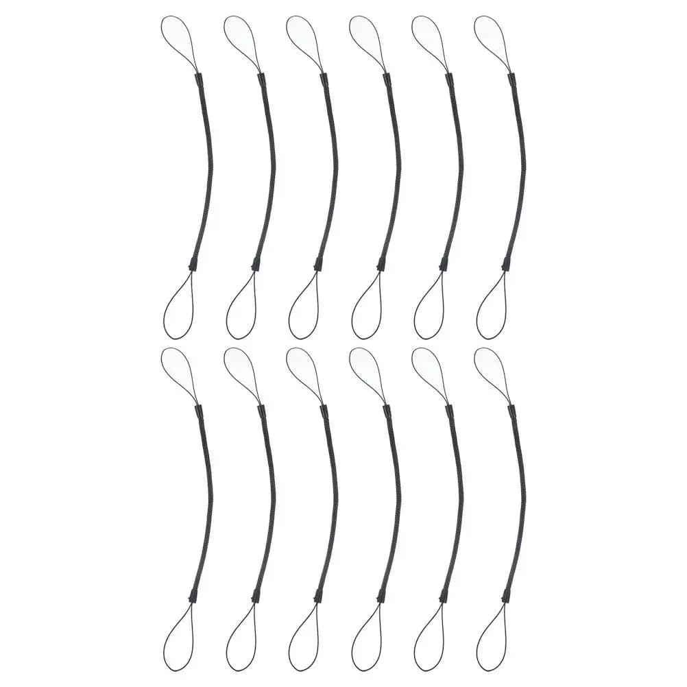 12 Pezzi Cordini Elastici a Molla Anti-Smarrimento per Stilo, Cinghia Retrattile per Telefono Cellulare, Tablet, Porta Penna da Disegno