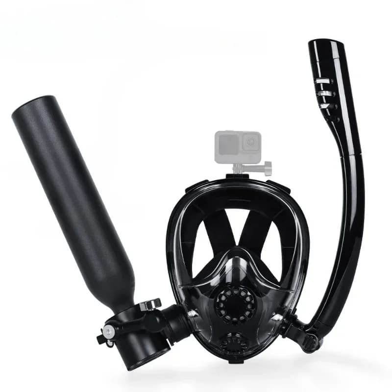 Snorkeling mask underwater bottle breathing diving equipment breathing