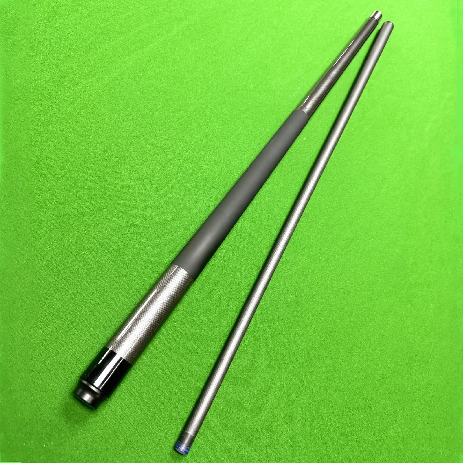 1/2 Carbon Fiber Pool Cue, 147cm/57 Inches 13mm Big Head Stick 19Oz Lightweight Portable