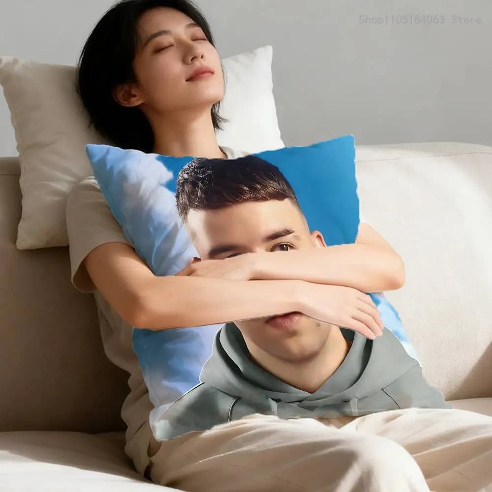 Singer Cushion pillow case Decor Car Office Room Print pillow sheet Decorations and protection