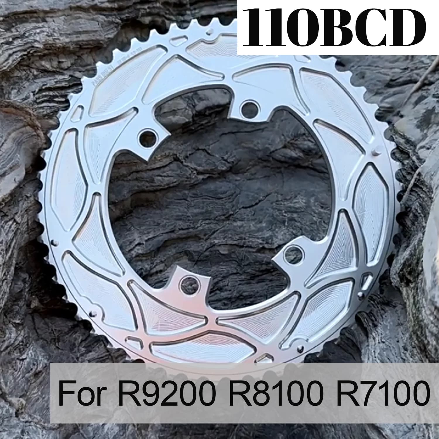 110 Bcd 4 Bulloni Corona Per Shimano Dura Ace 9200 Ultegra 8100 105 7100 56 53 52 50 48 42 40 39 36 34 35 Pignone Bici Da Strada