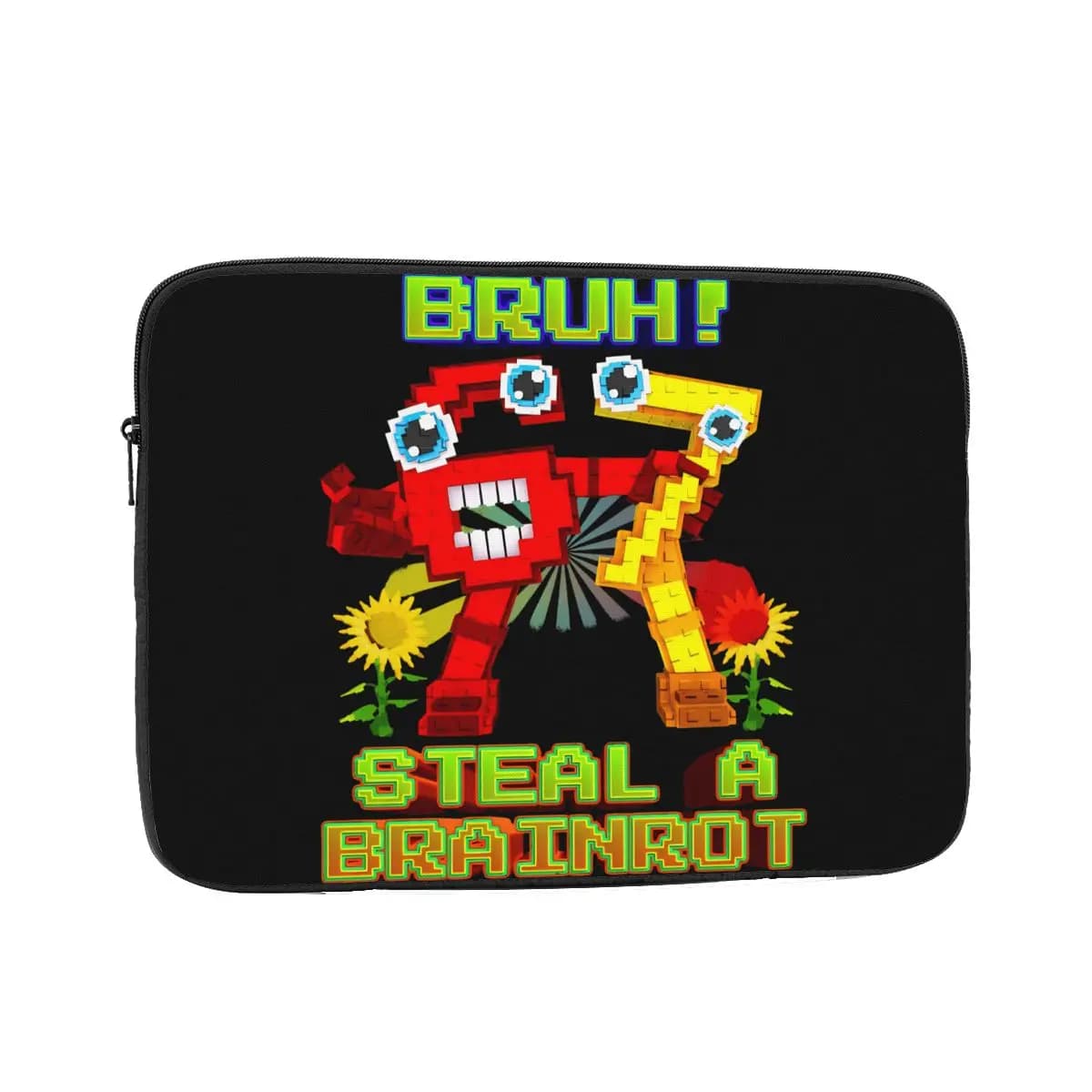 Bruh Secret 67 Six Seven 6-7 Divertente Brainrot Steal A Brainrot Laptop Liner Sleeve Custodia per notebook Custodia antiurto