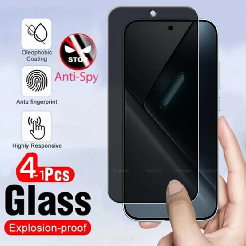 4/3/2/1 Pezzi di Vetro Temperato per Poco X8 Pro, Protezione Schermo Privacy Anti-Spia 9H HD per Xiaomi Poco X8 Pro Max