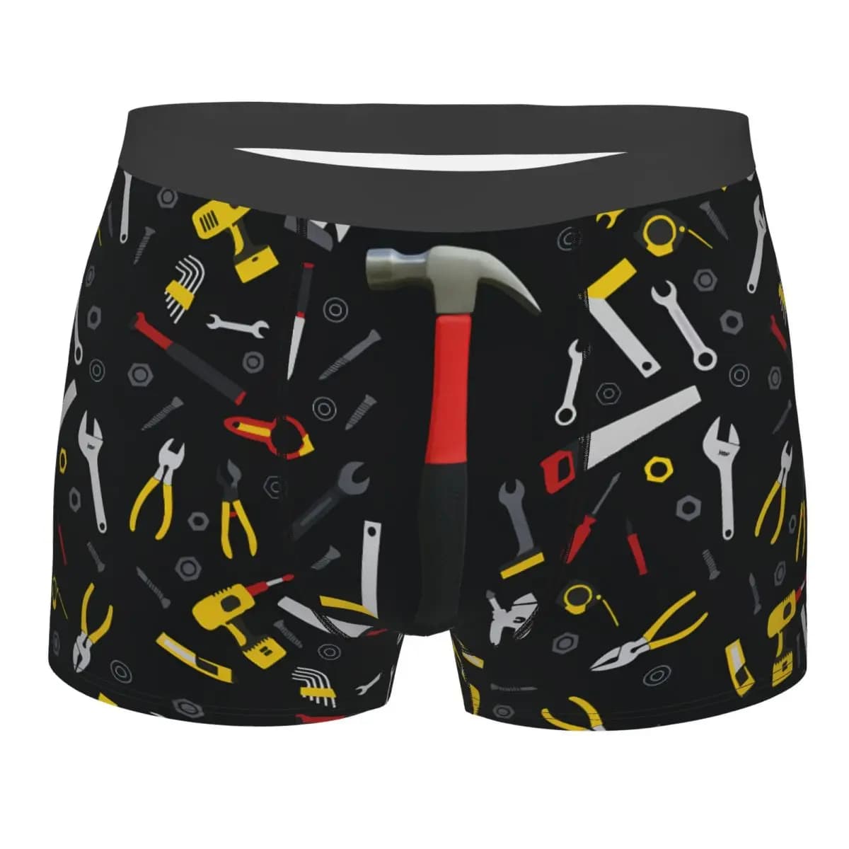 Hammer And Tools Boxer da uomo Slip per marito fidanzato regalo di compleanno intimo slip cool mutande