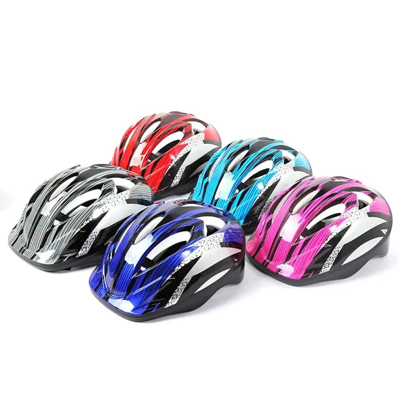 Casco da bici per bambini Skateboard Pattinaggio Ciclismo Equitazione Ciclismo Attrezzatura da equitazione per 5-12 anni Casco di sicurezza per bicicletta per bambini