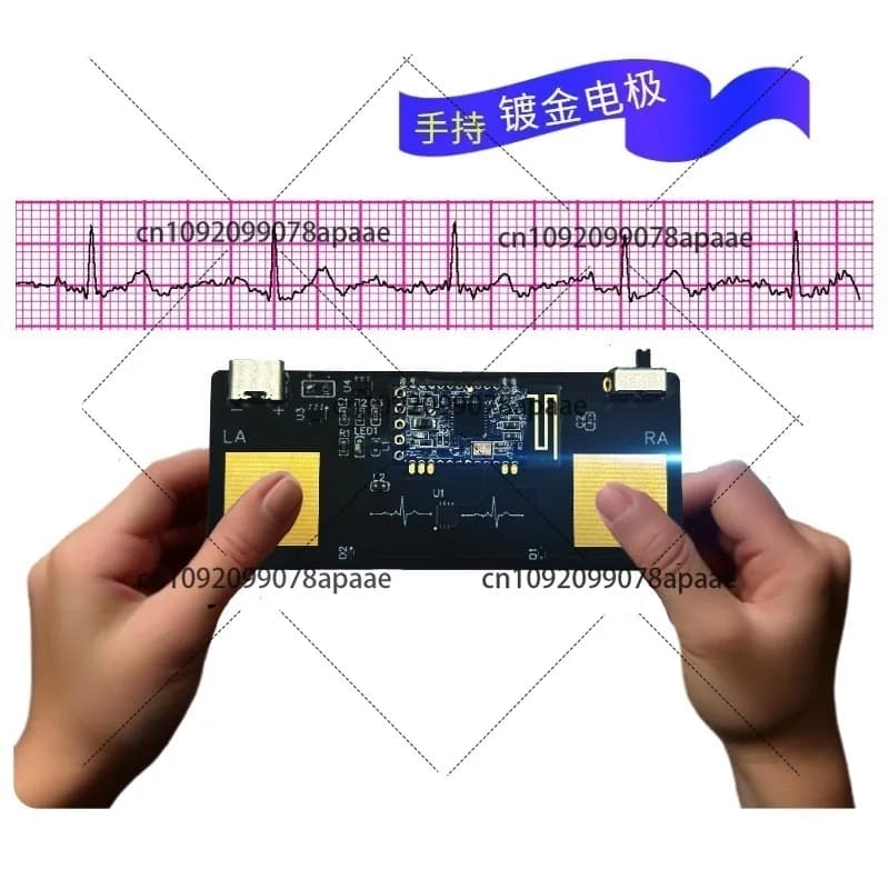 PER BMD101 Sensore di frequenza cardiaca Modulo ECG Monitoraggio HRV per sviluppo Arduino e STM32