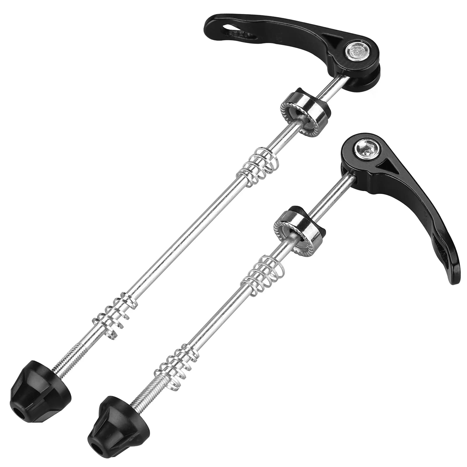 Spiedini del mozzo della ruota della bicicletta Road Mountain Bike mozzo della ruota MTB spiedini posteriori anteriori spiedini a sgancio rapido Clip asse della leva 155/190mm