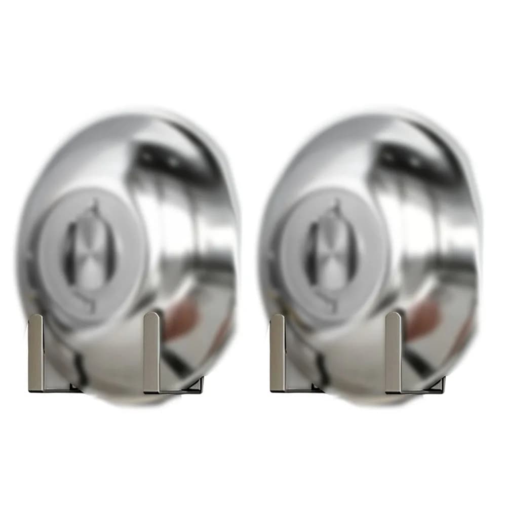 Porta Coperchi da Parete in Acciaio Inox Leggero per Organizzare in Cucina Taglieri, Piatti e Piccoli Utensili