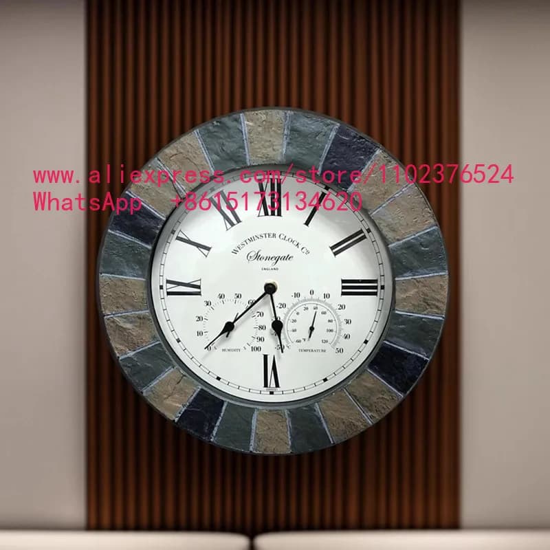 13-Inch American retro wall clock personalized fashion home watch