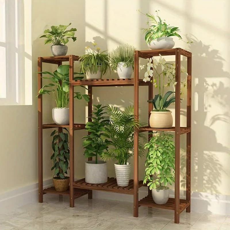 New Combined Flexible Stand for High Plants, Angolan Display for Flower Pots
