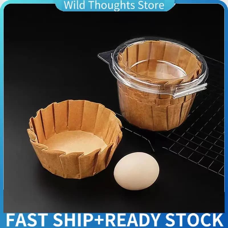 Paper sheet for round cakes for air fryer, 100-piece non-stick baking paper for basque cakes-[Qahk]