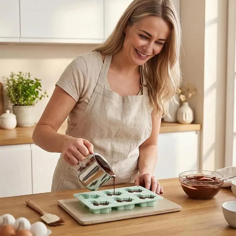 Stampo Creativo per Cubetti di Ghiaccio a Forma di Pony, Stampo Multifunzionale in Silicone per Cubetti di Ghiaccio, Cioccolato e Torte, Accessori da Cucina