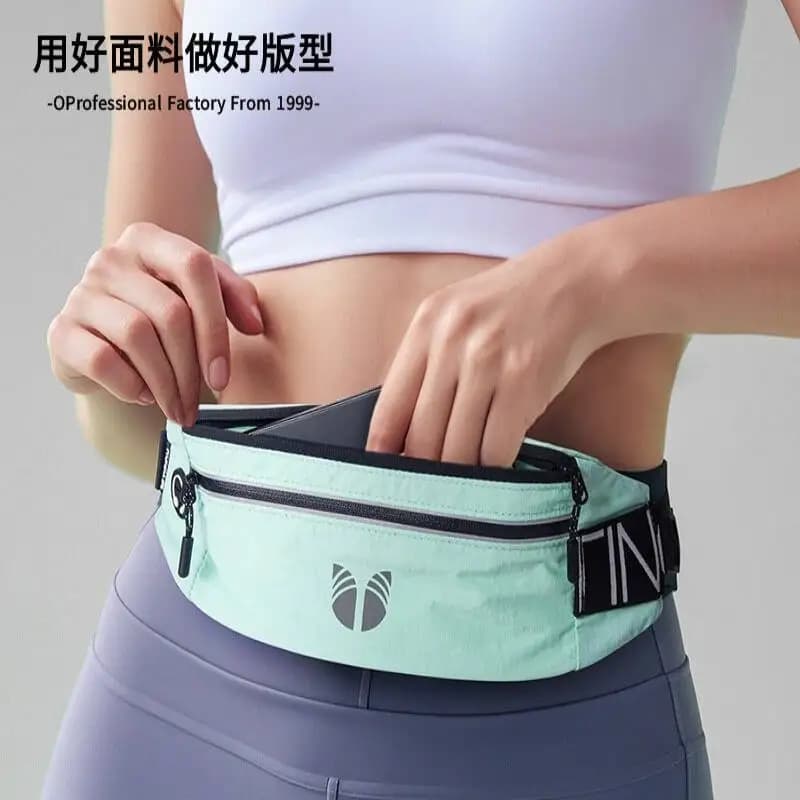 New Outdoor Sports Fanny Pack Running Mobile Phone Bag Marathon Equipment Waterproof Invisible Belt Bag Mobile Waist Bag For Men