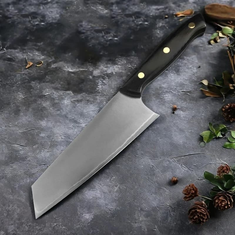 Triple Steel Japanese Chef Knife Professional Kiritsuke Knife Meat Cleaver Slicing Sushi Kitchen Cooking Cutter