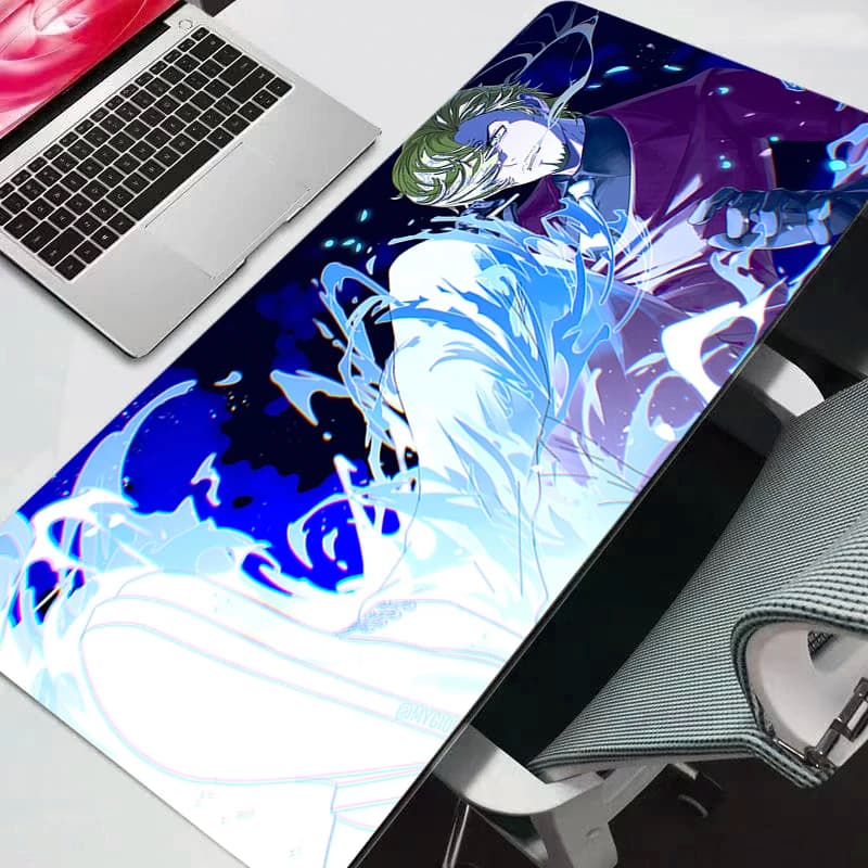 Tappetino per Mouse Grande da Gaming One Piece XXL, Tappetino per Tastiera e Scrivania, Tappeto in Gomma, Mousepad Durevole per Notebook