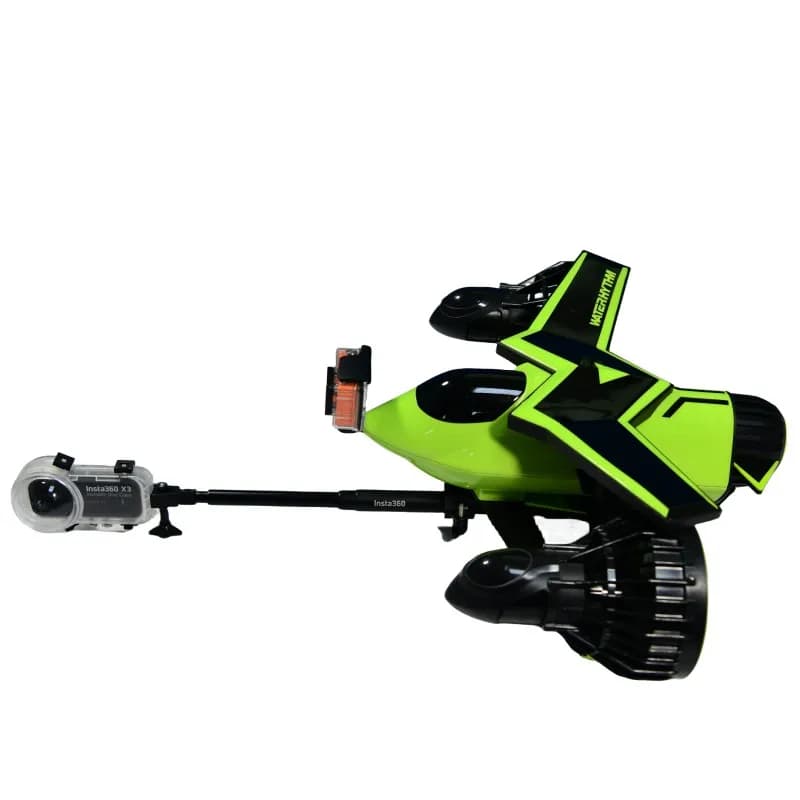 Durable 30m Portable Sea Scooter Waterproof Electric Snorkeling Equipment Floating Features Silicone Underwater Equipment