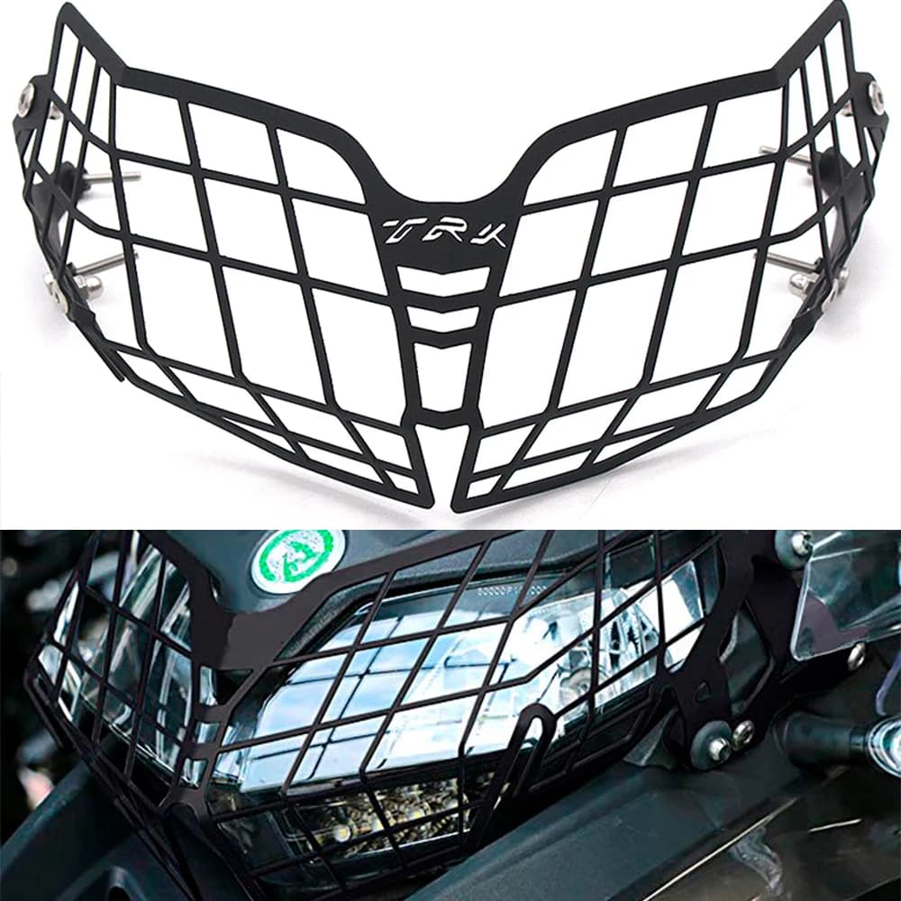 For Benelli TRK 502x 502 Accessories TRK502x Trk502 2018-2022 2023 Motorcycle Headlight Head Light Guard Protector Cover Grille