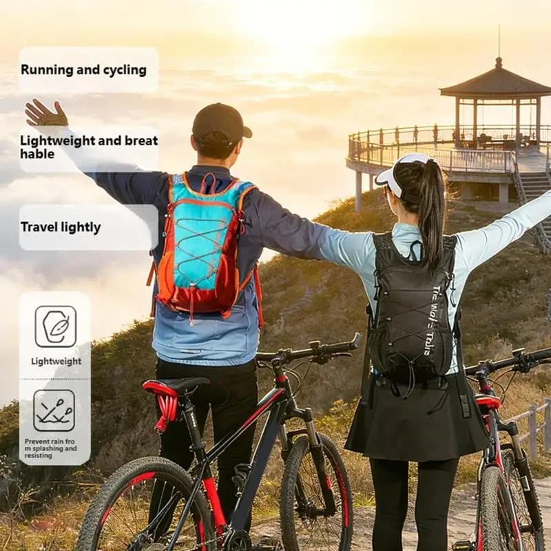 Zaino per l'idratazione Zaino per l'idratazione della vescica Zaino da corsa Zaino leggero Zaino per l'idratazione per ciclismo