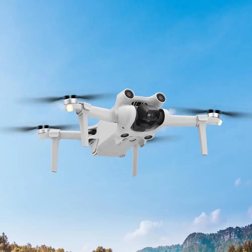 4PCS Extension Legs Heighten 21mm Landing Gear Landing Leg Protector Foldable Quick Release for Mini 3 Pro Drone Accessories