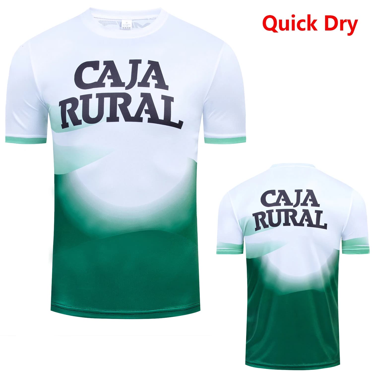 2025 Quick Dry Running t-shirt CAJA RURAL CYCLING Jersey Women's Training Maillot Ropa Cycling Pro sports clothing adhering