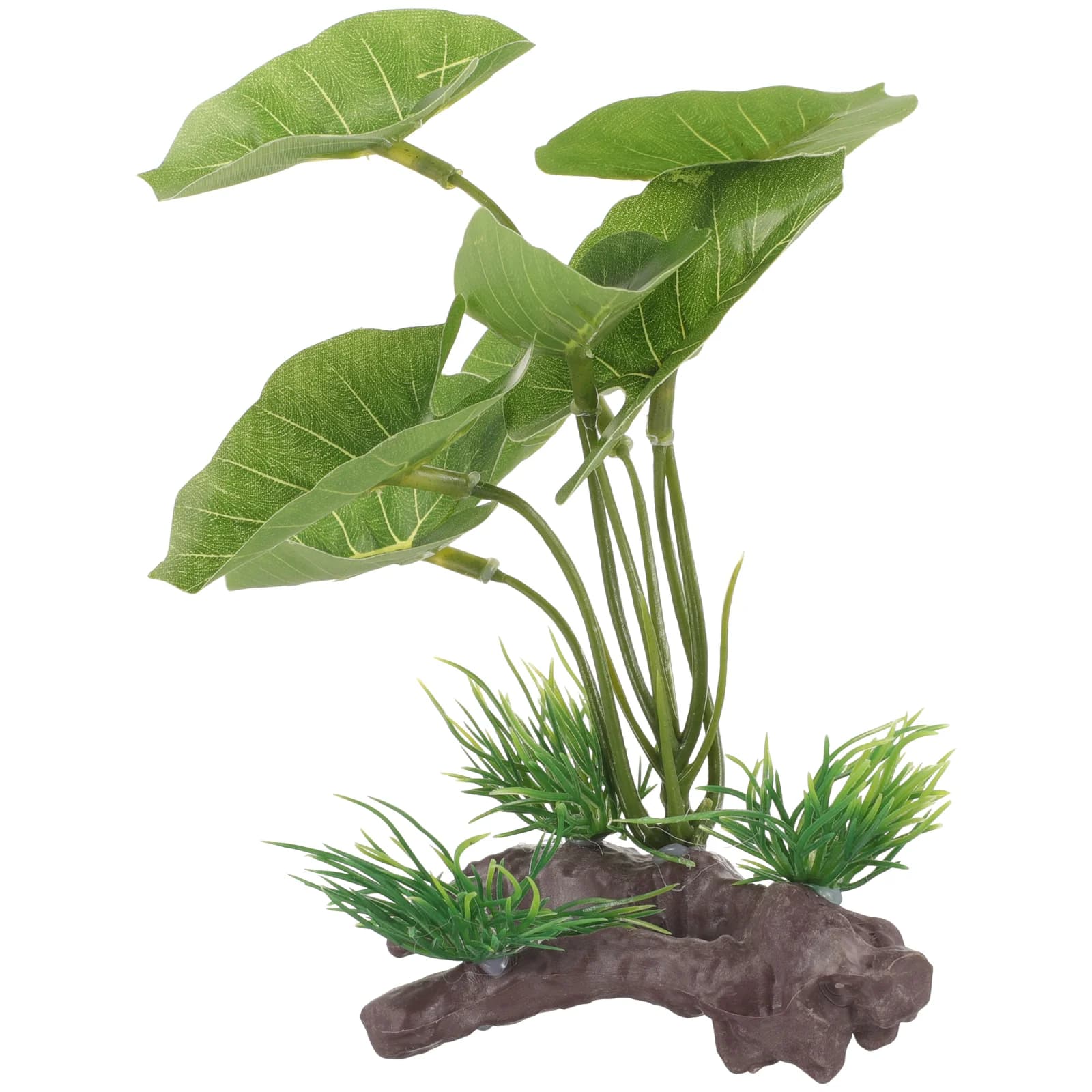 Acquario piante d'acqua artificiali terrario vasi per acquari decorazioni plastica Live Small