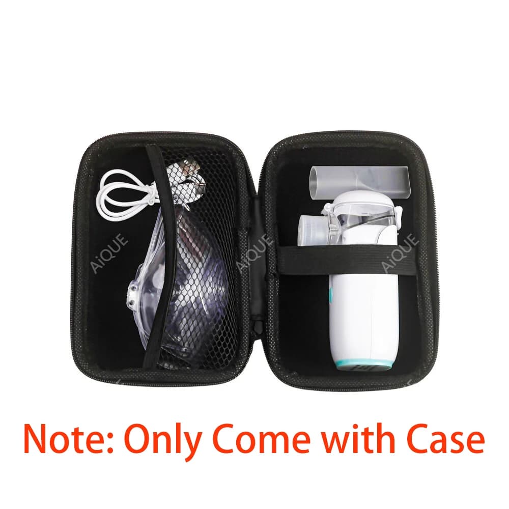 JUSTLANG Custodia per Nebulizzatore a Rete Umidificatore Palmare Medico Inalatore Silenzioso Inalatore Atomizzatore Bambino Adulto