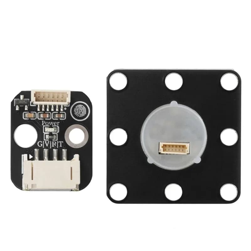 Modulo Sensore di Riconoscimento Impronte Digitali per Arduino - Seriale HS-S74AL+ HS-S74L con Cavo 4P Incluso