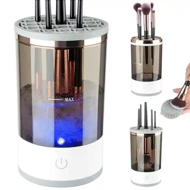 Automatic Electric Detergent for Makeup Brushes 3 in 1 Portable Tool for Women's Shade Brushes And Dryer Tools for Beauty Makeup