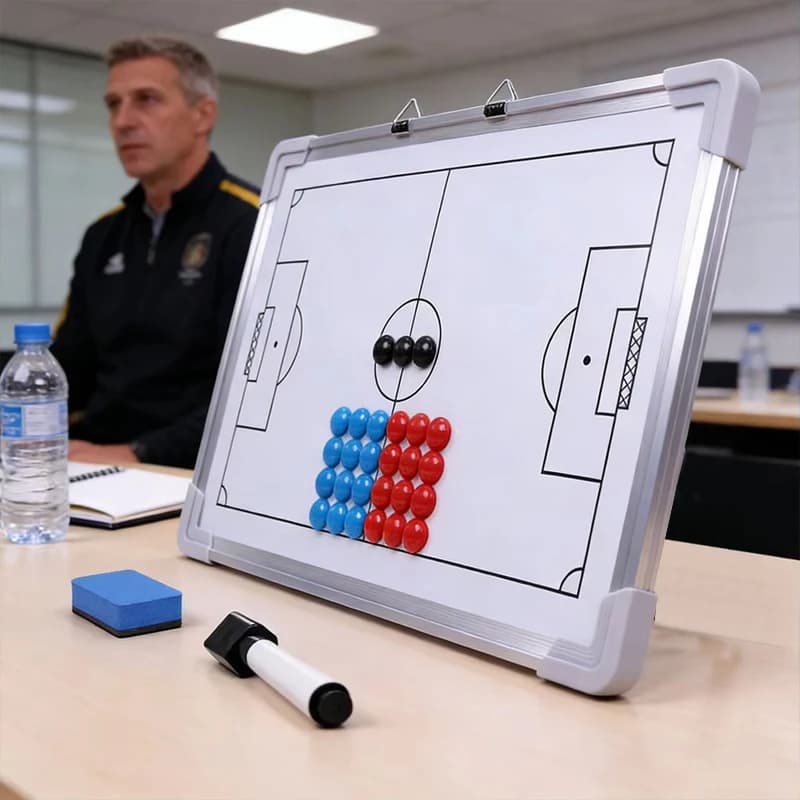Professional Soccer Coach Tactical Magnetic Plate - Wall-mounted Football Strategy Sand Table for Competition Teaching Board