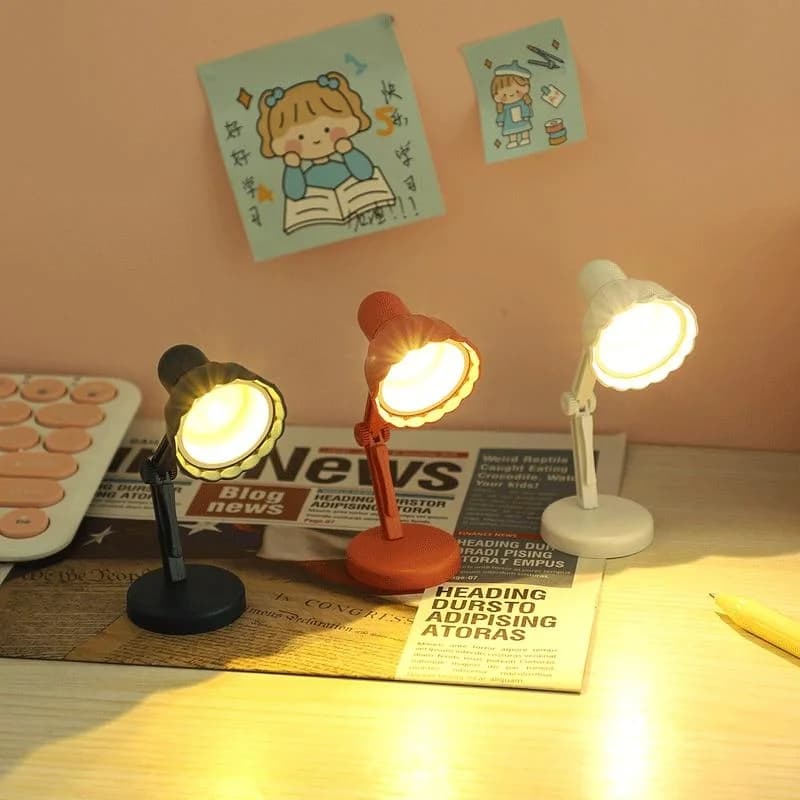 Mini table lamp ceiling lamp LED light doll house doll house lighting toys gifts for children doll house miniature furniture toy