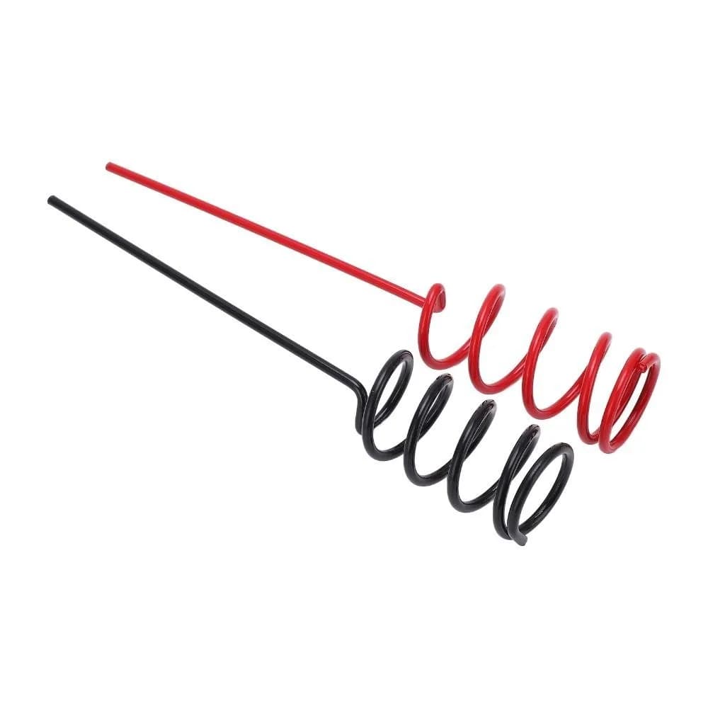 2 Pezzi Supporto per Canna da Pesca in Metallo a Spirale, Robusto Supporto da Terra per Canne da Pesca, Accessori per la Pesca