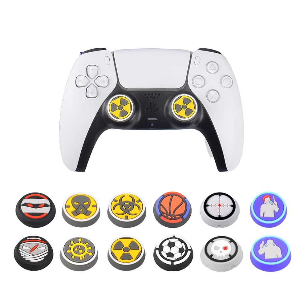 Silicone Thumb Stick Grip Cap Joystick Copertura Per Sony PS5 PS4 PS3 Xbox One/360 Slim Series X/S Switch Pro Giochi ThumbStick caso