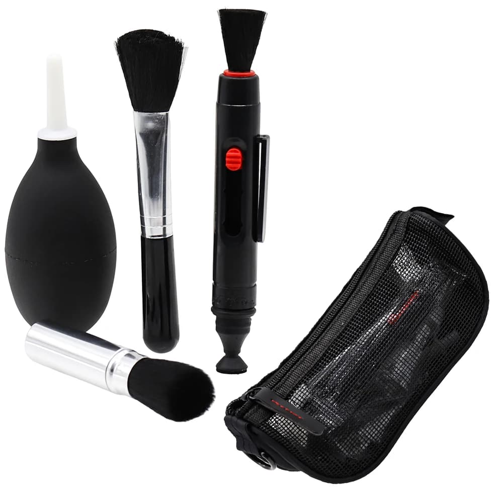 11-in-1 Camera Cleaning Kits Professional Air Blower DSLR Lens Cloth Pen Brush Cleaning Tool For CCD Sensor Lens Keyboards