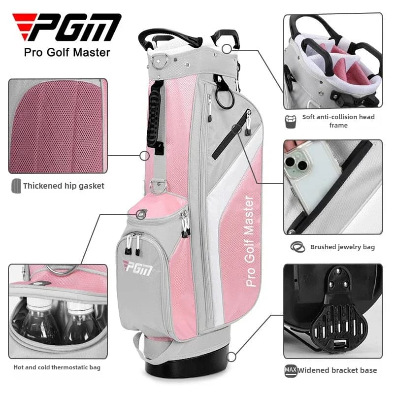 Borse da golf da donna leggere con supporto a 7 fori QB148