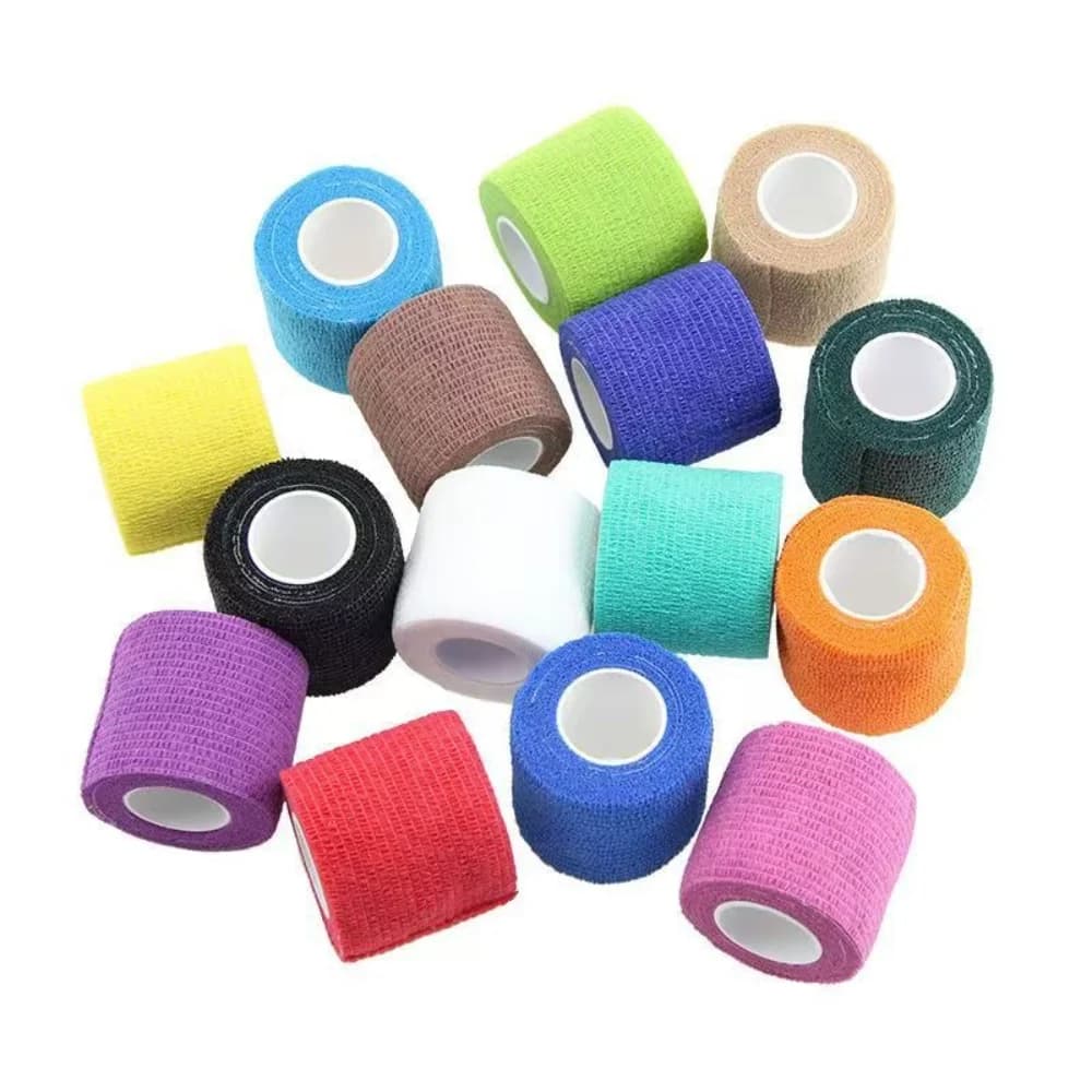 Benda Elastica Premium Autoadesiva, Nastro Elastoplast per Protezione Sportiva di Polso, Palmo, Dita, Braccio, Spalla, Ginocchio, Caviglia, Zampe di Animali Domestici, Tatuaggi