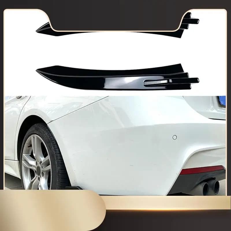 Auto Paraurti Posteriore Labbro Diffusore Splitter Laterali Body Kit Per BMW Serie 3 4 F30 F31 Berlina/Touring M Sport 2013-2019