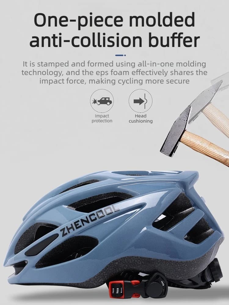 Casco da bici Casco di sicurezza per attrezzatura da equitazione per mountain bike estivo da uomo