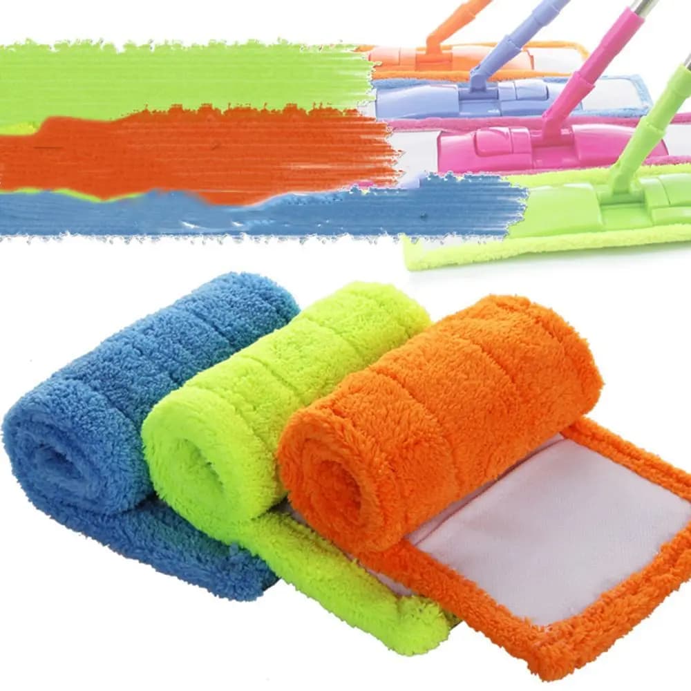 Panno in microfibra per mocio, ricambio per mocio spray, panno piatto per la pulizia domestica