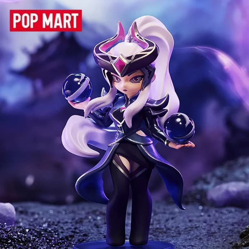 POPMART LEAGUE OF LEGENDS MIDLANE ICONS Series Blind Box Toys Kawaii Anime Action Figure Surprise Mystery Box Dolls Girls Gift