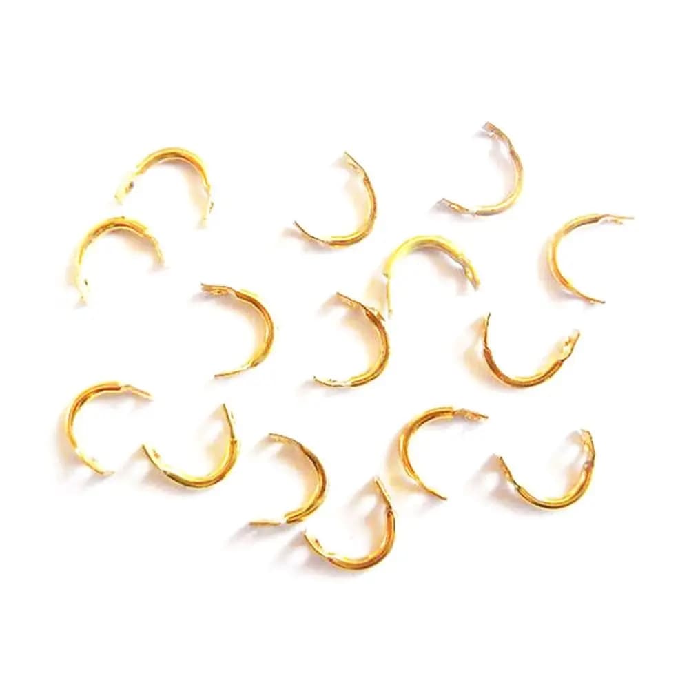 Brass fishing bait connector for spinnerbait, spinner accessories, for easy rotation